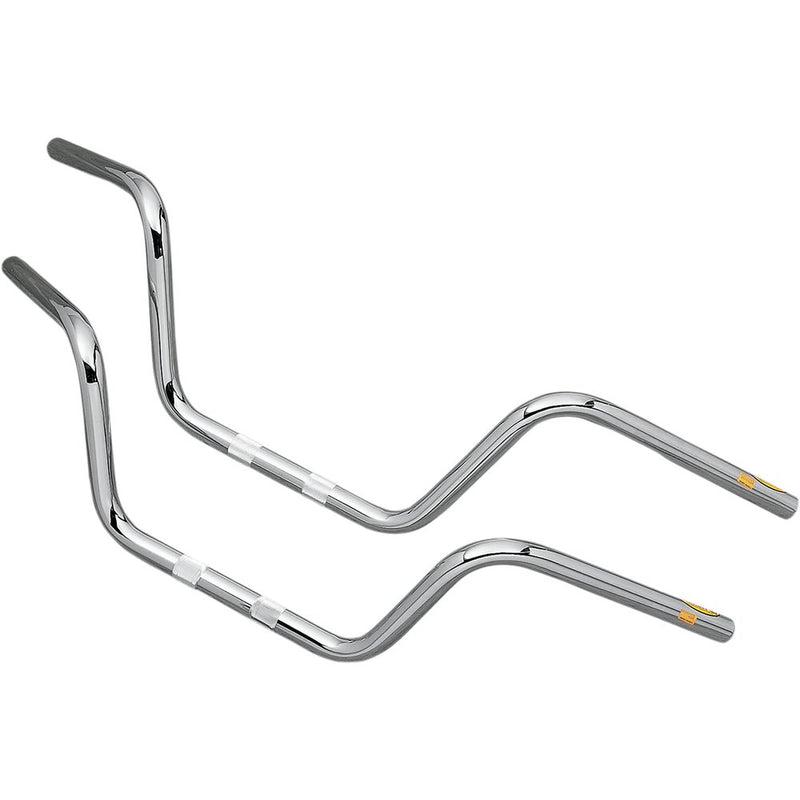 Flanders 1" Handlebar - #1 - Knurled - Dimpled - Chrome 650-08015
