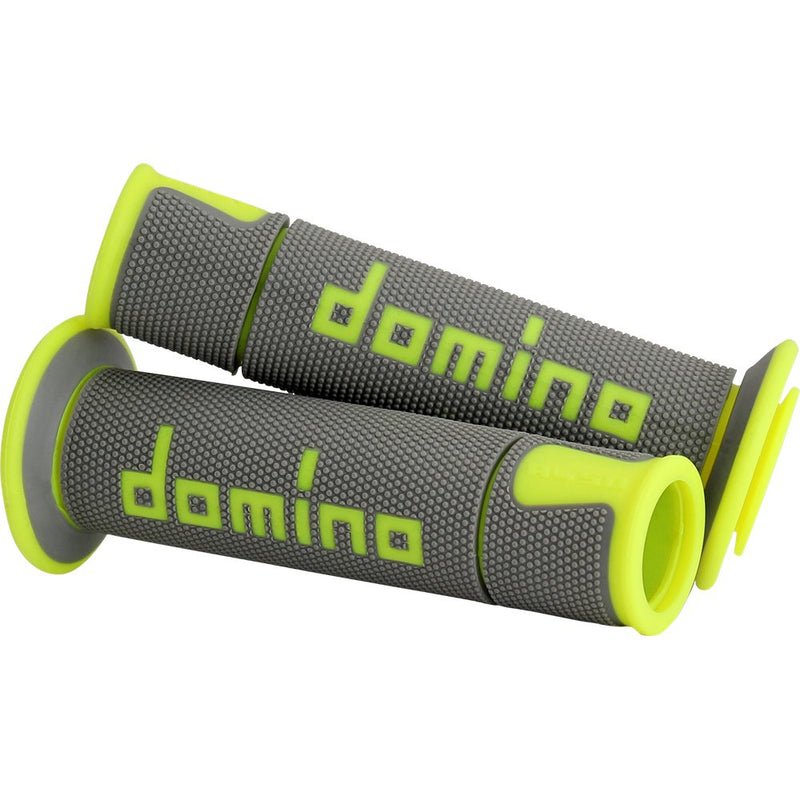 G2 Ergonomics Corp. A450 Grips - Domino - Gray/Fluorescent Yellow A45041C5052B7-0