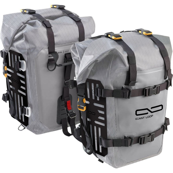 Giant Loop Mototrekk Panniers* - Gray/Black MTPN26