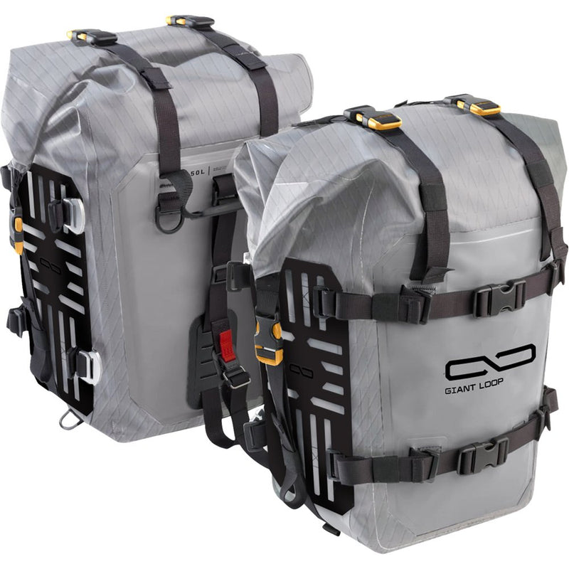 Giant Loop Mototrekk Panniers* - Gray/Black MTPN26