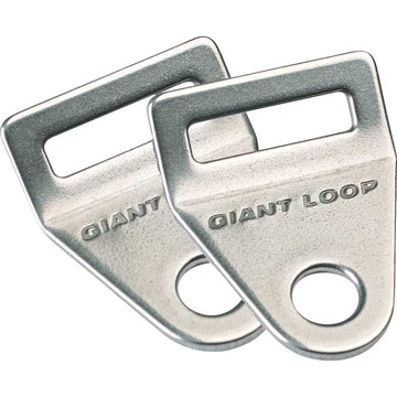 Giant Loop Strap Anchors - Silver SA23