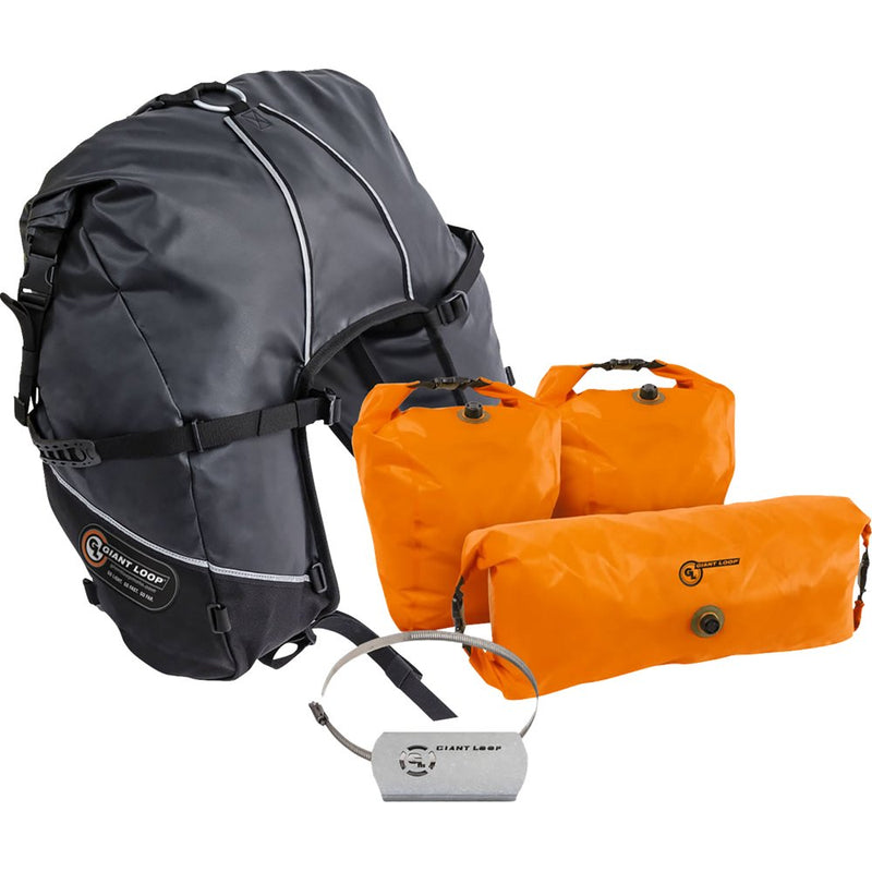 Giant Loop Great Basin Saddlebag* - Black GBSB23-B