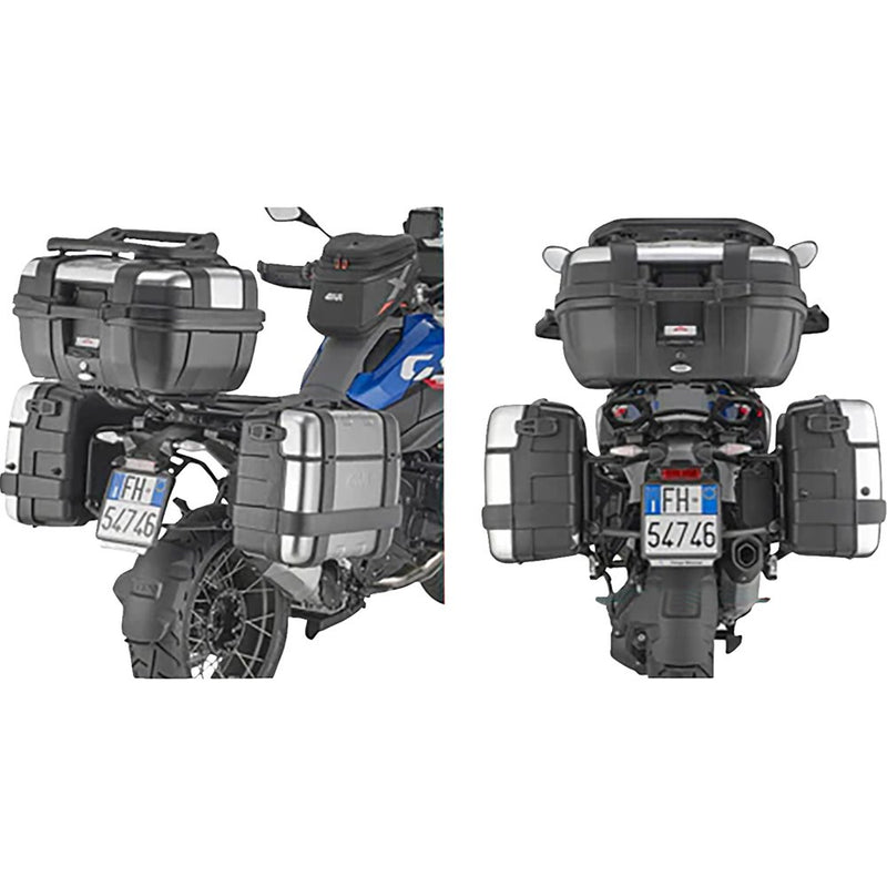 Givi Pannier Holder - Sidecase Hardware - Black PLO5143MK