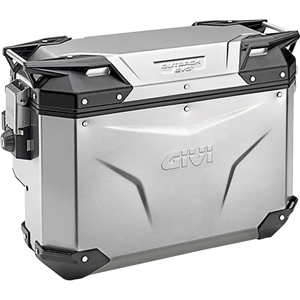 Givi Outback Evo Side Case - Right - 33 Liter - Silver OBKES33ARA
