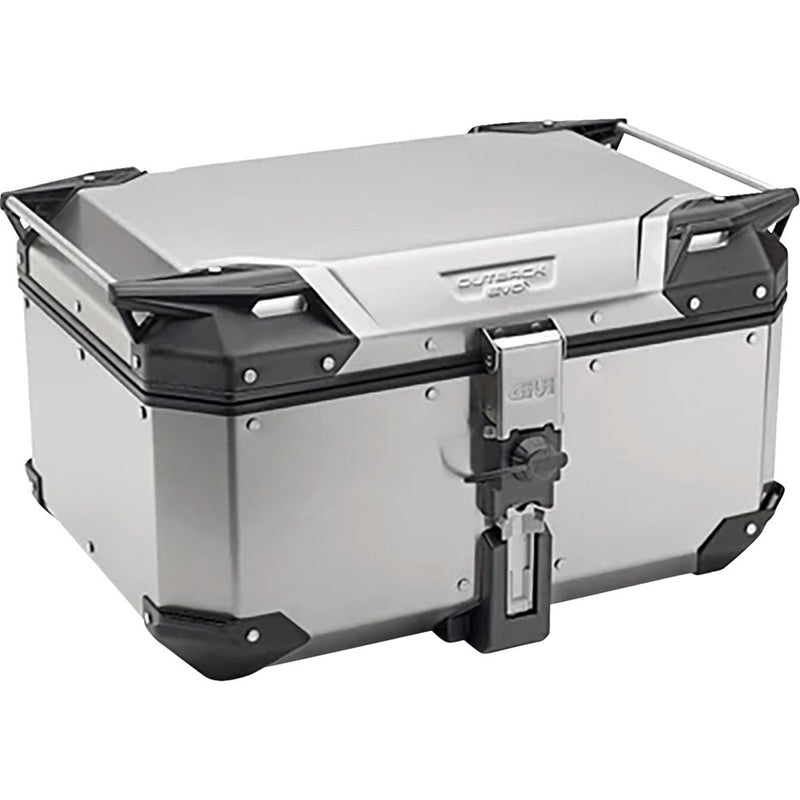 Givi Outback Evo Top Case - 58 Liter - Silver OBKE58AA