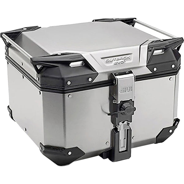 Givi Outback Top Case - 42 Liter - Silver OBKE42AA