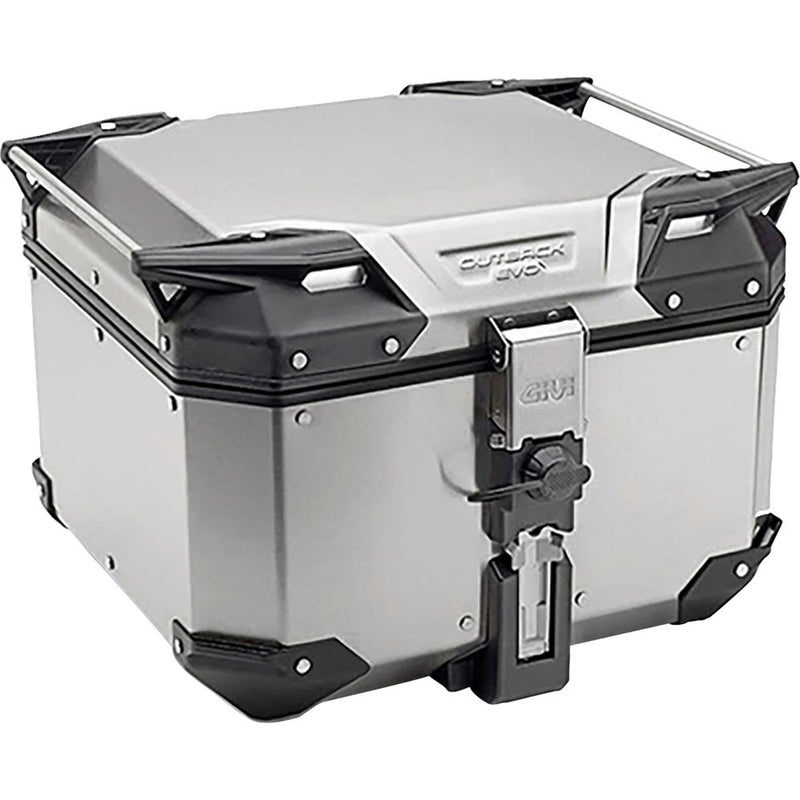 Givi Outback Top Case - 42 Liter - Silver OBKE42AA