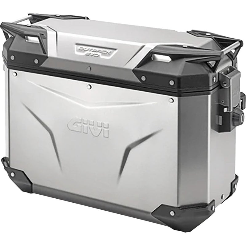 Givi Outback Evo Side Case - Right - 37 Liter - Silver OBKE37ARA