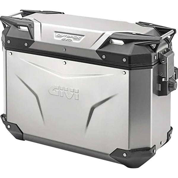 Givi Outback Evo Side Case - Left - 37 Liter - Silver OBKE37ALA