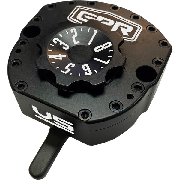 GPR Steering Damper - Black - V5-S - Hayabusa 5-5011-4014K