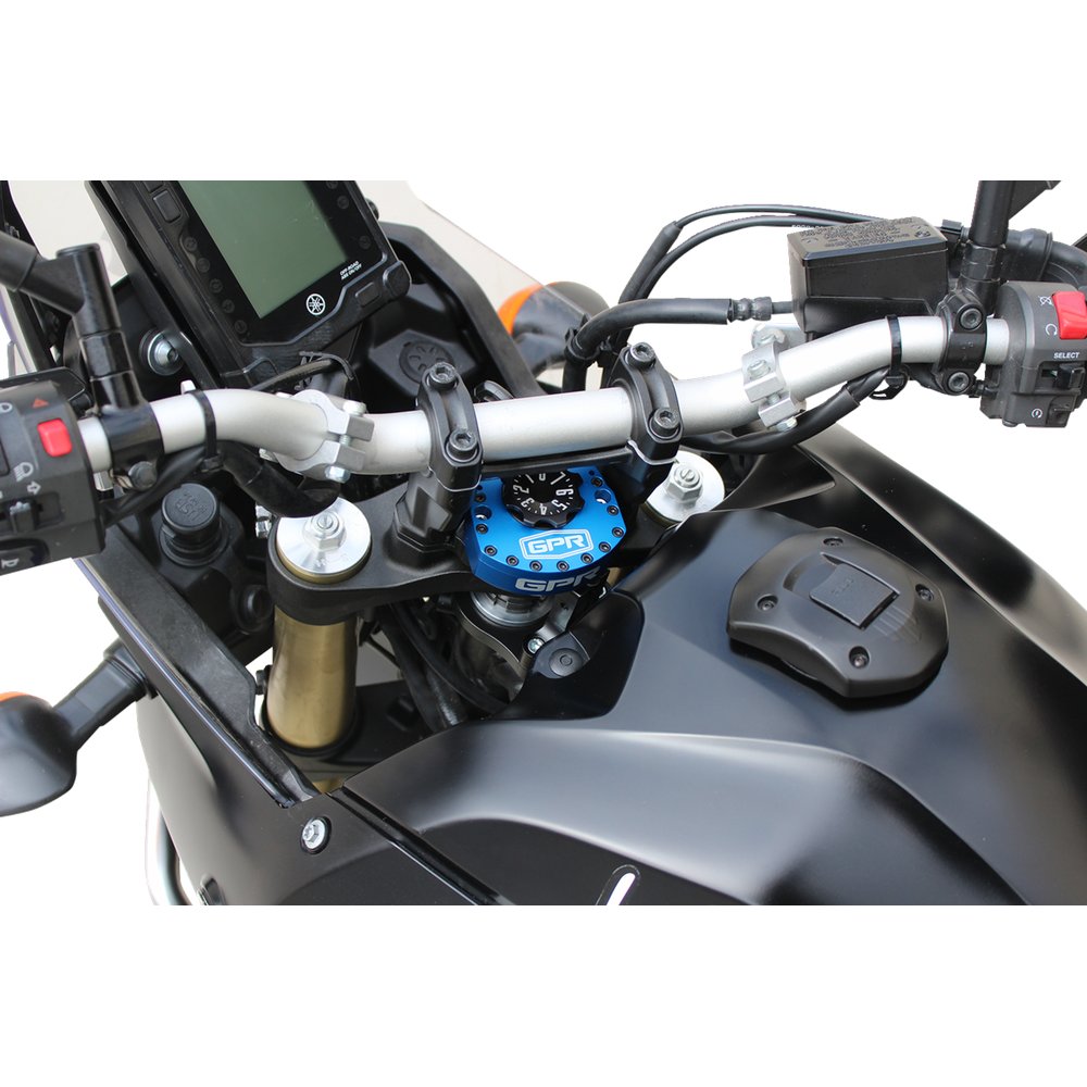 GPR Steering Damper - Blue - V5 - Yamaha Tenere 700 5-5011-4143BL