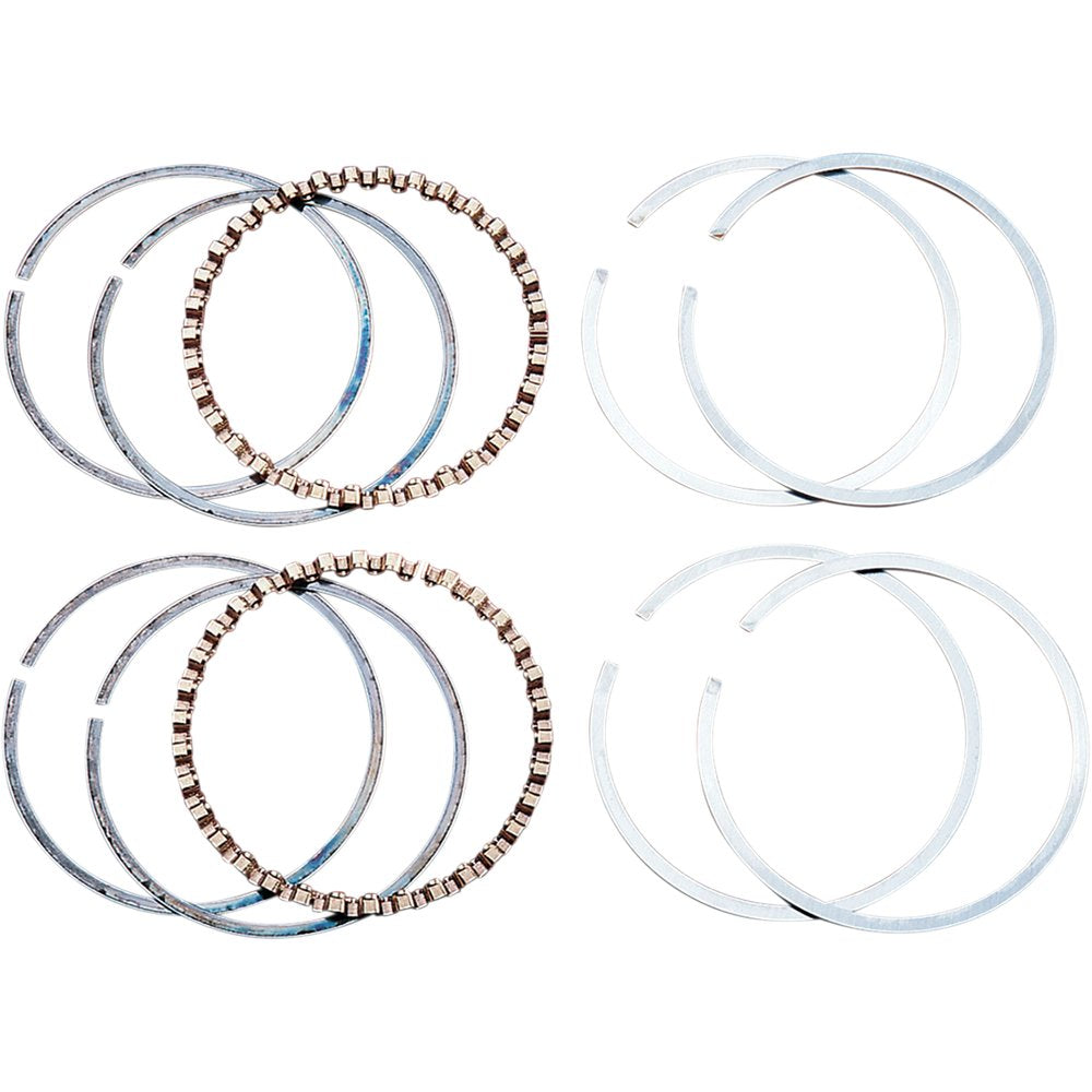 Hastings Piston Rings - 3.437" + 0.030" - 74" Big Twin 2M6482030