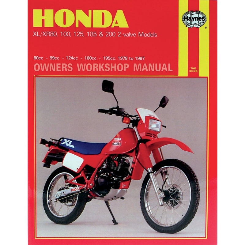 Haynes Manual - Honda - XL / XR M566