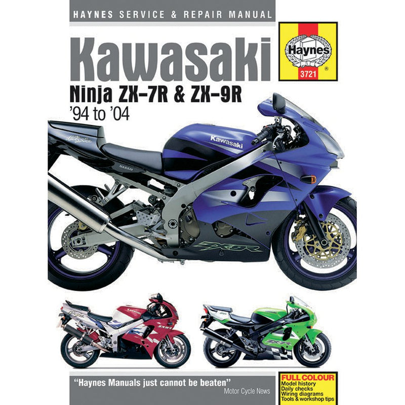 Haynes Manual - Kawasaki - ZX750 / ZX900 - Hardcover M3721