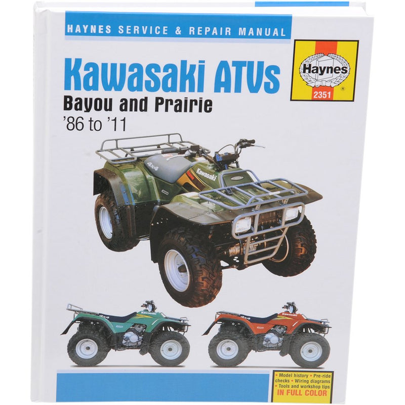 Haynes Manual - Kawasaki - Bayou 220 / 300, Prairie 300 M2351