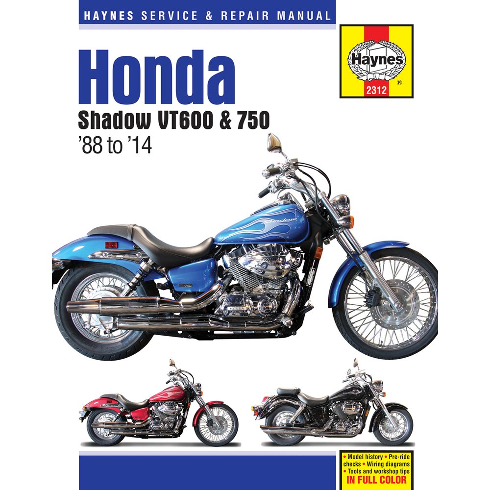 Haynes Manual - Honda - VT600 / VT750 Shadow M2312