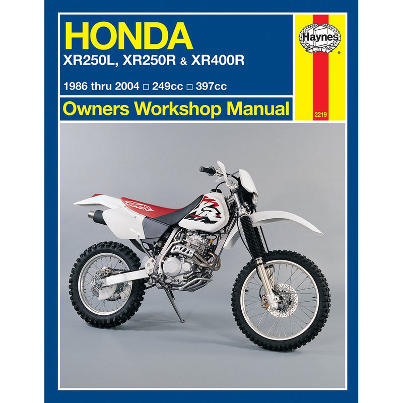 Haynes Manual - Honda - XR250R / 250L / 400R M2219