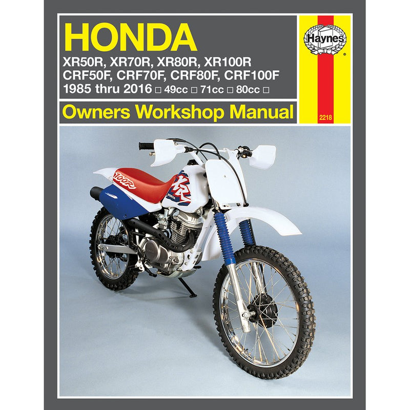 Haynes Manual - Honda - XR80R / XR100R CRF80F / 100F M2218