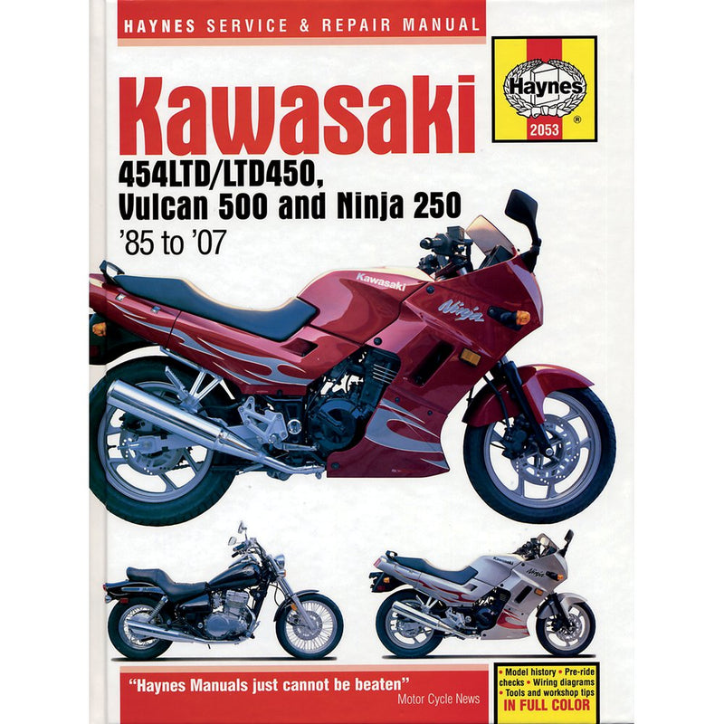 Haynes Manual - Kawasaki - EN450/500 M2053