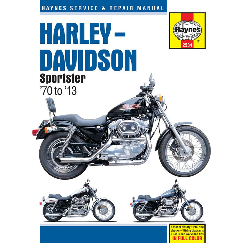 Haynes Manual - Harley-Davidson - Sportster '70-'13 M2534