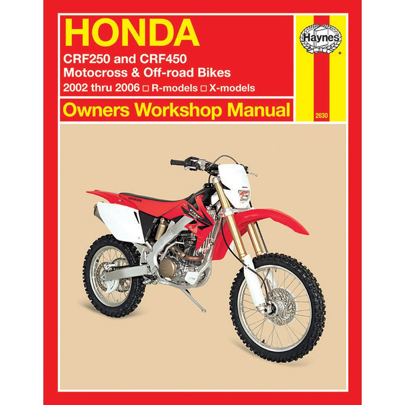 Haynes Manual - Honda - CRF250/450 M2630