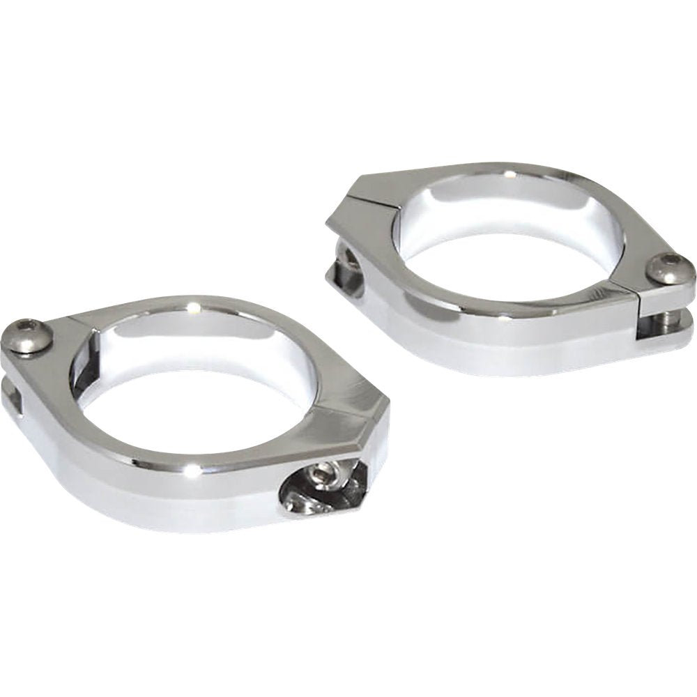 Highsider Fork Clamps - 42-43 mm - Chrome 207-409