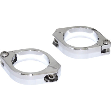 Highsider Fork Clamps - 38-41 mm - Chrome 207-405