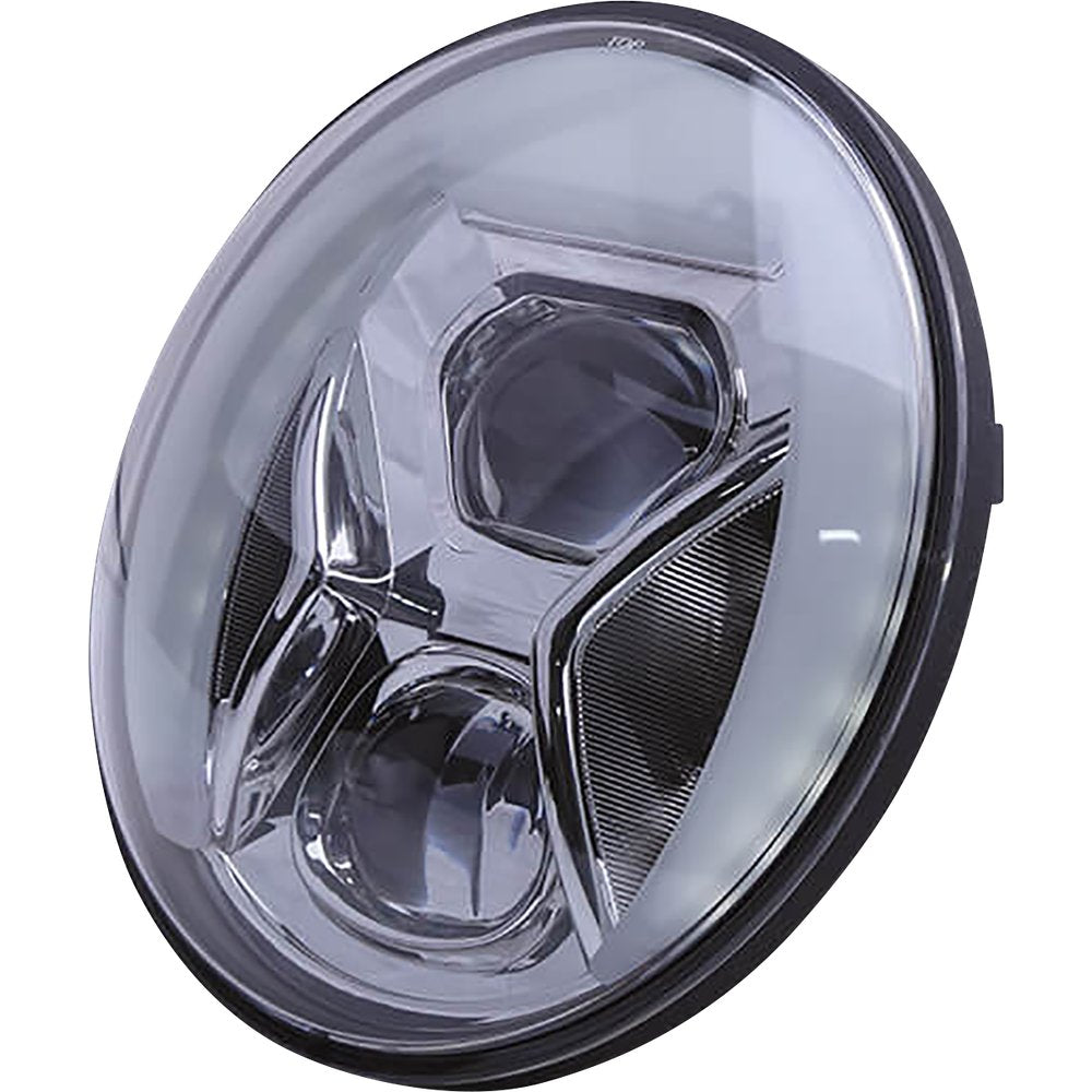 Highsider Adaptive Headlight - 7" - Chrome 226-002