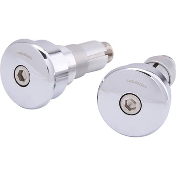Highsider Bar End Weights - Curve - Chrome 161-016
