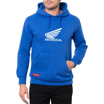 Honda Apparel Honda Wing Hoodie - Blue/White - XL LEM25S-M55-XL