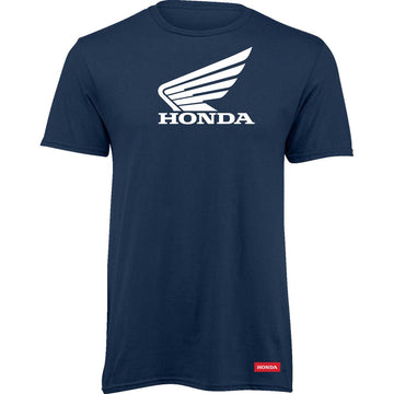 Honda Apparel Honda Wing T-Shirt - Navy/White - 3XL LEM25S-M54-3XL