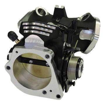 Horsepower Inc. Max Flow* Throttle Body - Black - Twin Cam - 58 mm HPI-58D1-76B