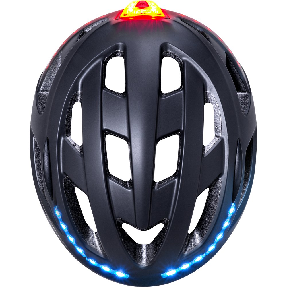 KALI Central Lit Helmet - Matte Black - S/M 0250521216