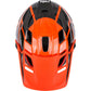 KALI Child Maya Full Face Helmet - Race - Gloss Orange/Gray/Black - OS 0221923312