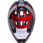 KALI DH Invader Helmet - LTD Glitch - Matte Black/White/Red - XS-M 0211323216