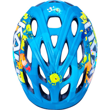 KALI Child Chakra Helmet - Monsters - Blue - XS 0221020414