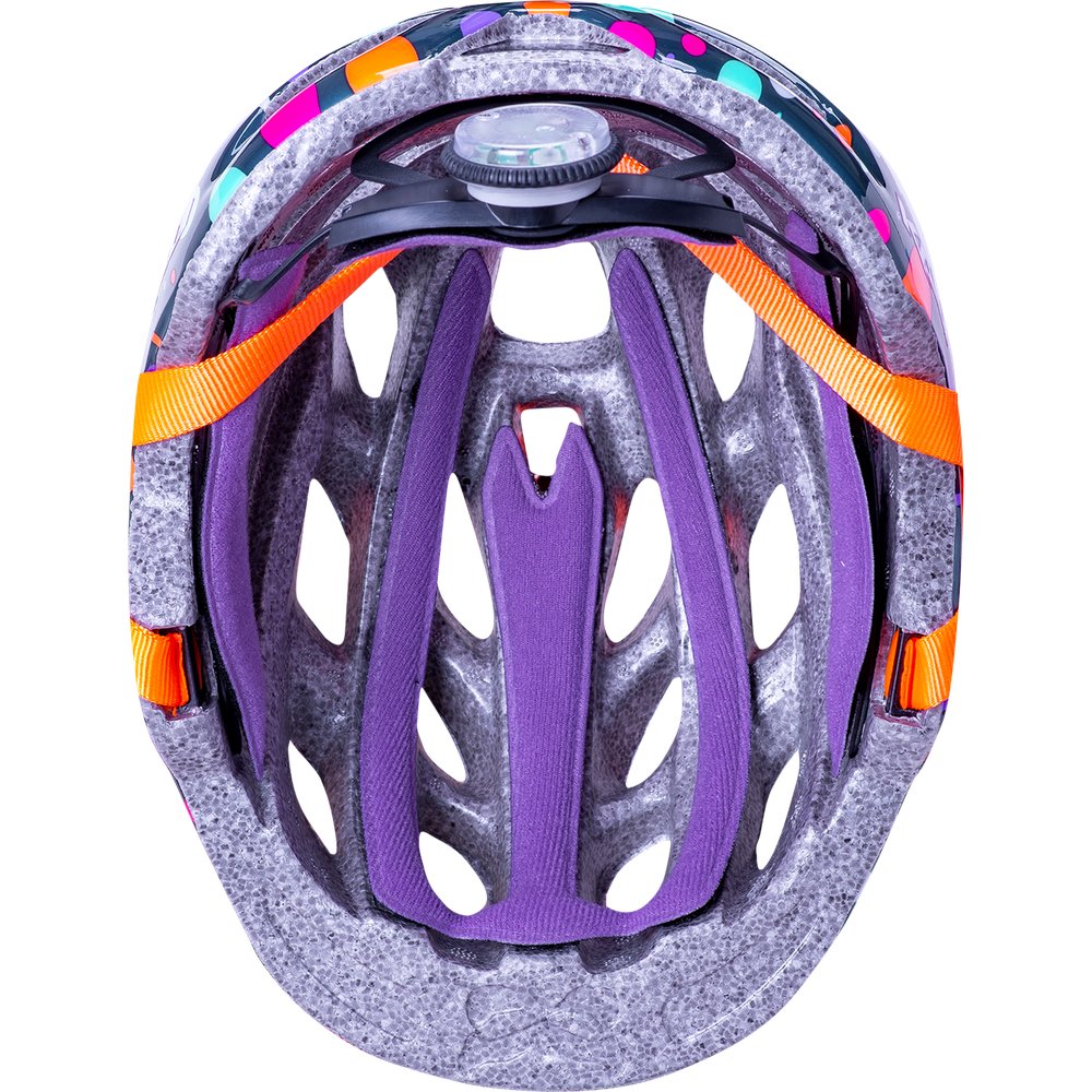 KALI Child Chakra Lighted Helmet - Confetti - Gloss Teal - Small 0221022135