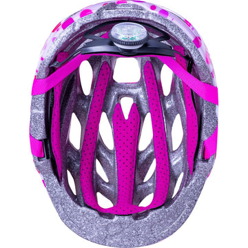 KALI Child Chakra Lighted Helmet - Confetti - Gloss Pink - XS 0221022124