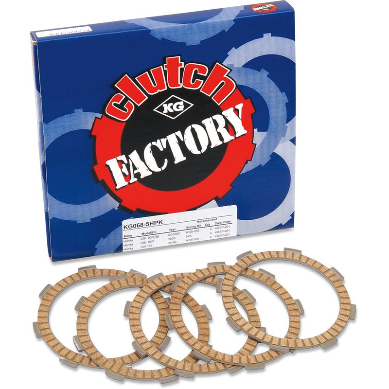 KG POWERSPORTS High Performance Clutch Disc Set KG205-8HPK