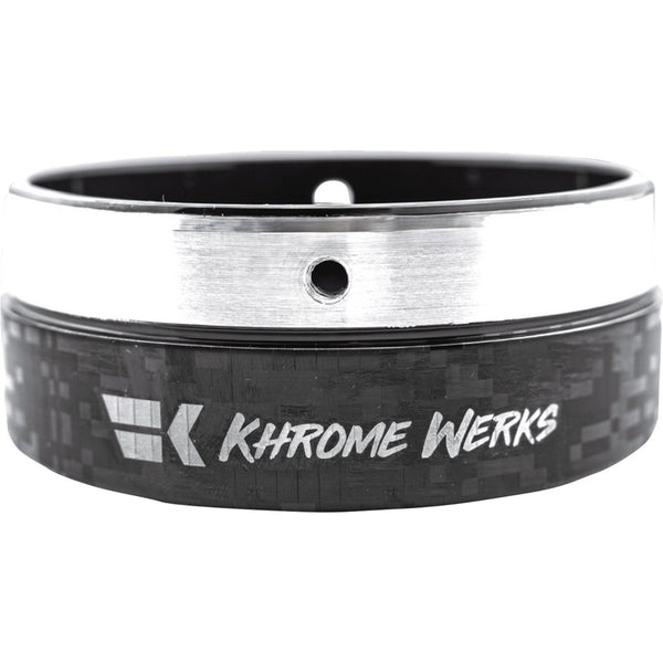 KHROME WERKS Exhaust End Cap - Billet Cut Tip - Digital Camo - 4-1/2" 200880P