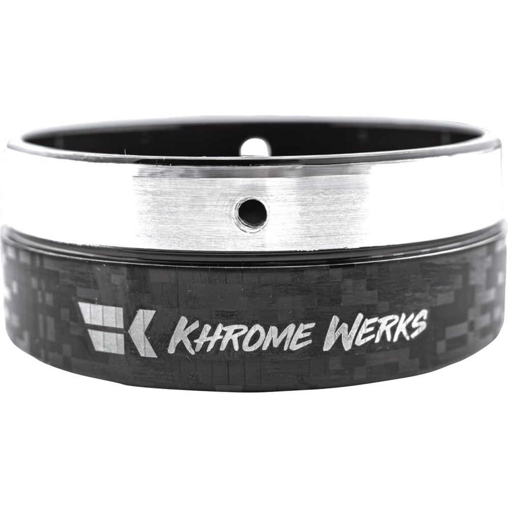 KHROME WERKS Exhaust End Cap - Billet Cut Tip - Digital Camo - 4-1/2" 200880P