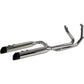 KHROME WERKS 2-Into-2 Two-Step Crossover Header System - Chrome - FL 200435