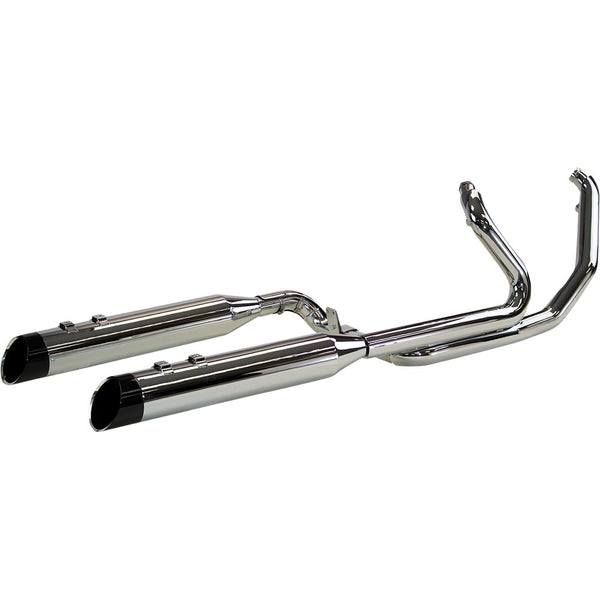 KHROME WERKS 2-Into-2 Two-Step Crossover Header System - Chrome - FL 200435