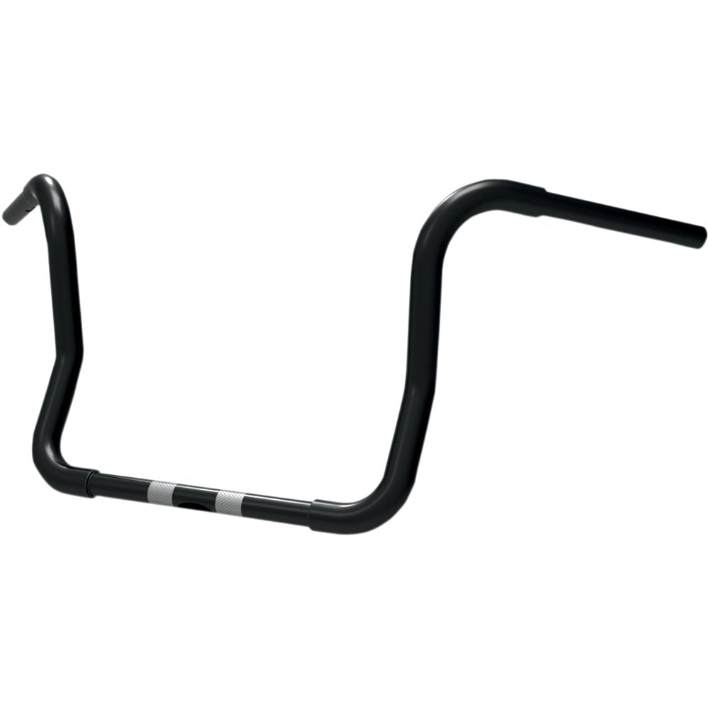 KHROME WERKS 1-1/4" Fat Ape Hanger Handlebar - 12" - TBW - Black 300830