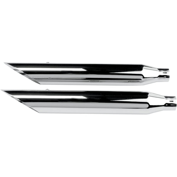 KHROME WERKS 3" HP-Plus? Slip-On Mufflers - Slashcut 202310A
