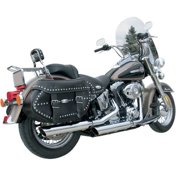 KHROME WERKS 3" HP-Plus? Slip-On Mufflers - Slanted 202355