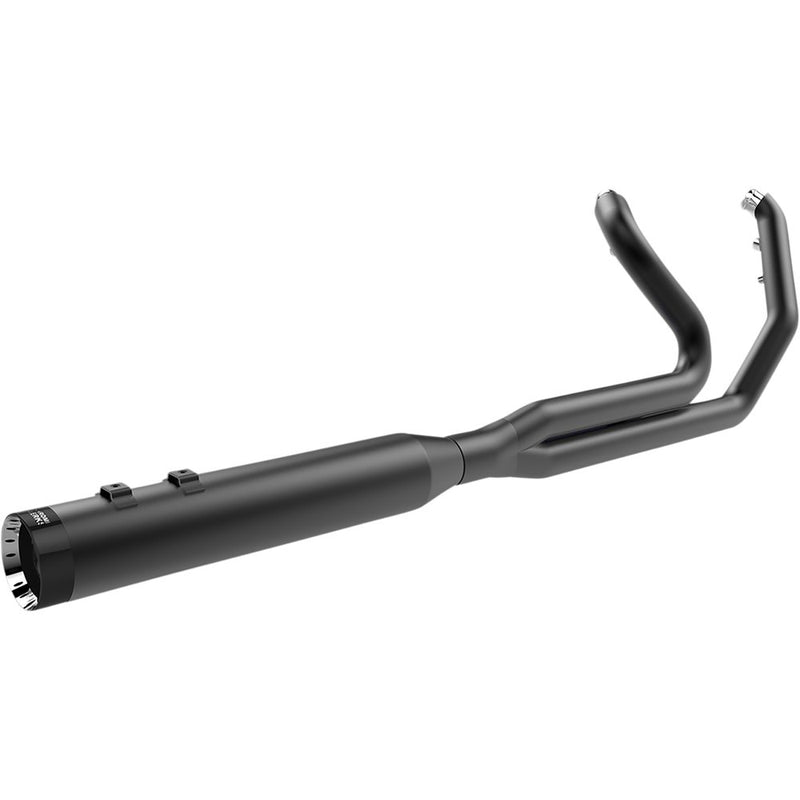 KHROME WERKS 2-into-1 Outlaw Exhaust System - Black 200785