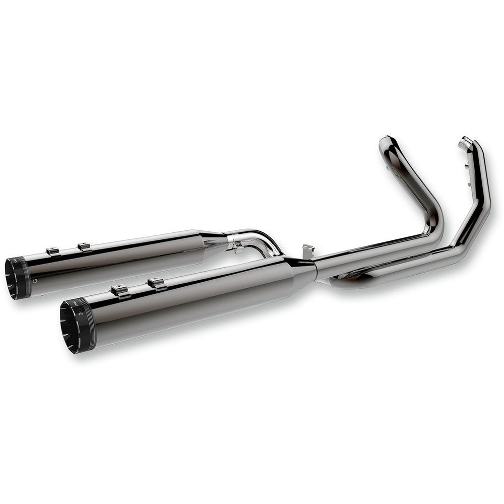 KHROME WERKS 2-into-2 Dominator Exhaust System with 4-1/2" Mufflers - Eclipse? - FL 201810A