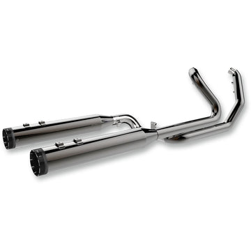 KHROME WERKS 2-into-2 Dominator Exhaust System with 4-1/2" Mufflers - Eclipse? - FL 201810A