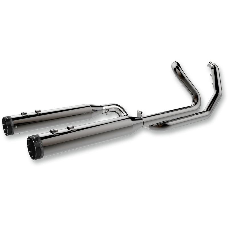 KHROME WERKS 2-into-2 Dominator Exhaust System with 4-1/2" Mufflers - Eclipse? - FL 201810A